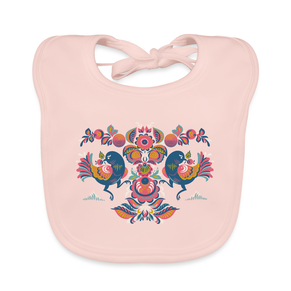 Bio-slabbetje voor baby's - roze