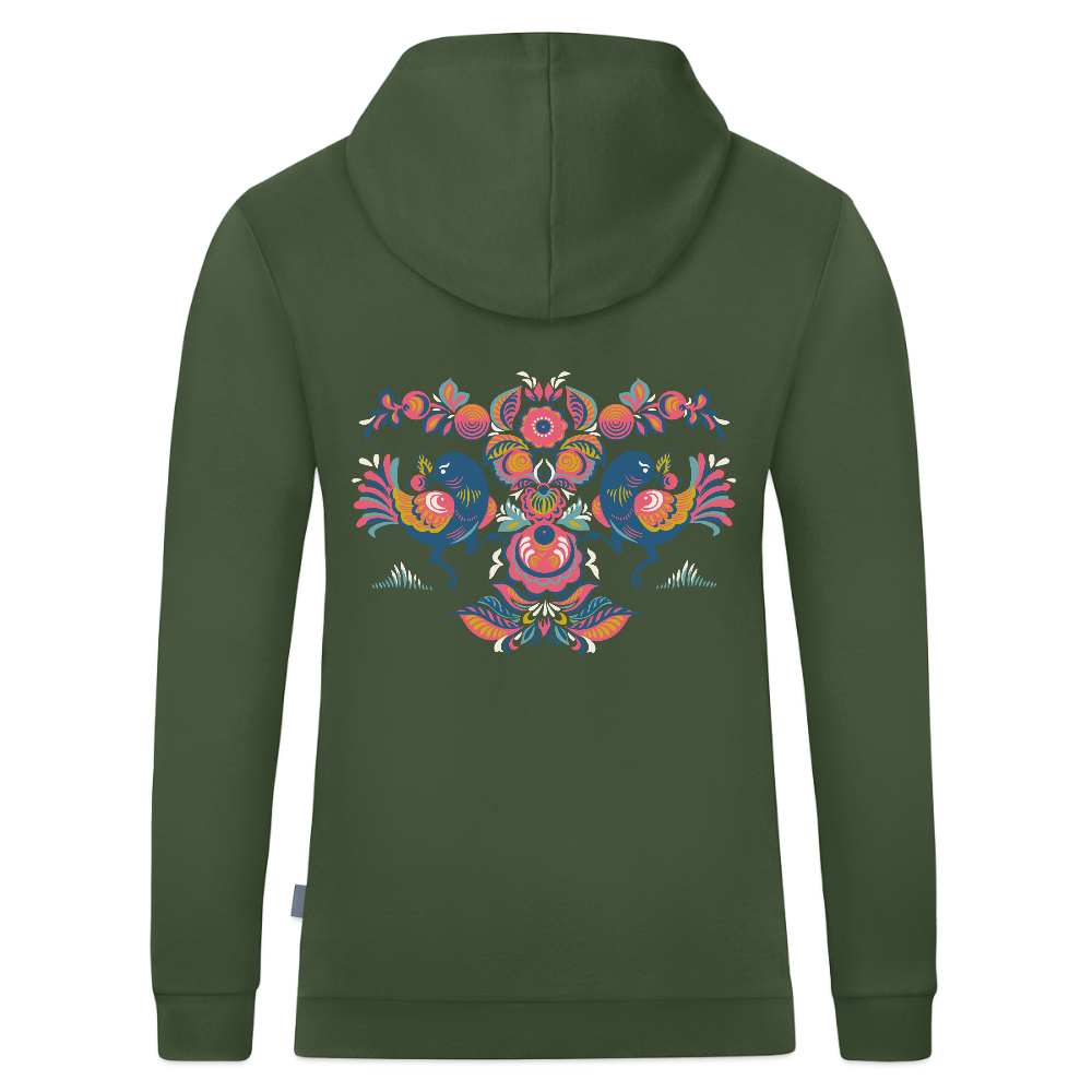 JAKO Kinderhoodie Organic - dennengroen