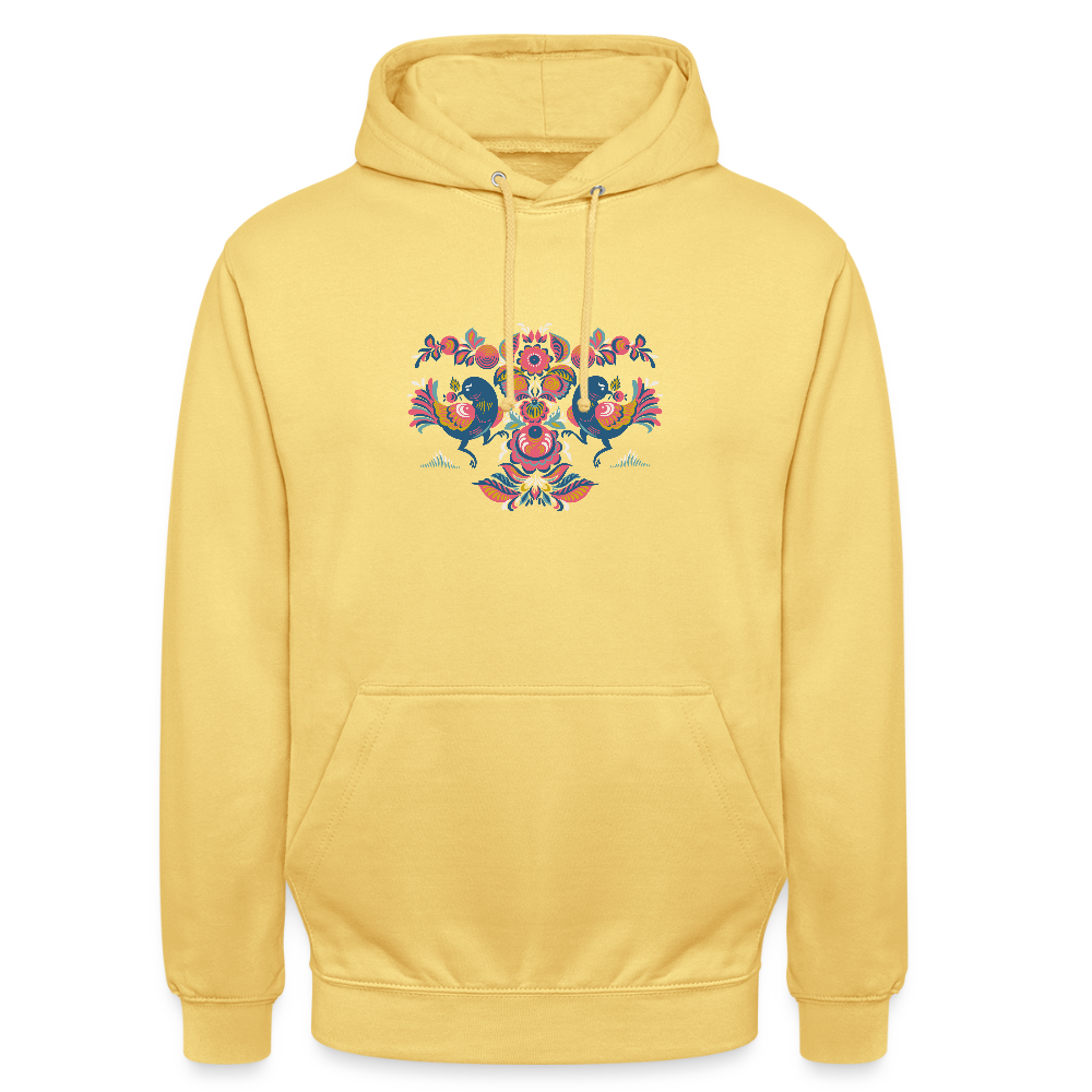 Hoodie unisex - citroengeel