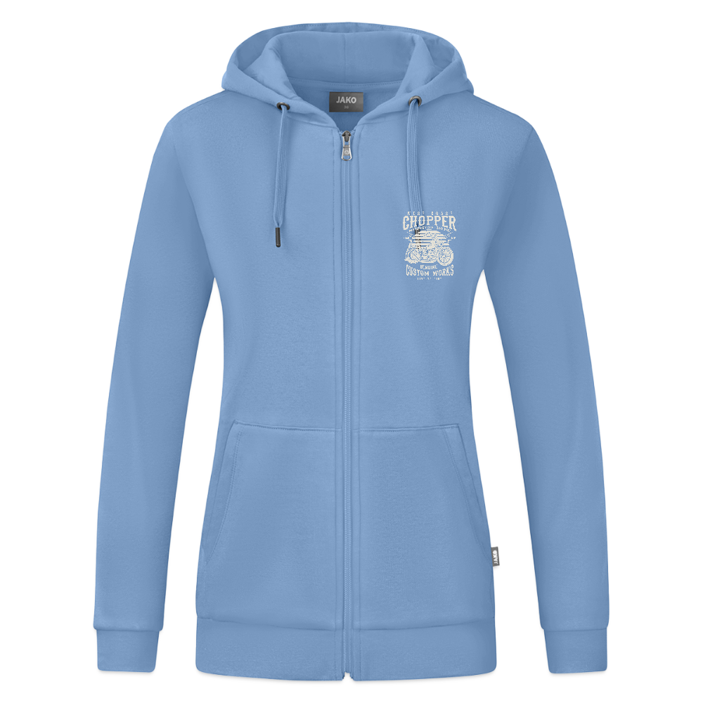 JAKO Vrouwen ziphoodie Organic - sky
