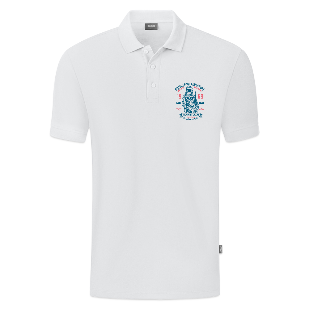 JAKO Kinderpolo Organic - wit