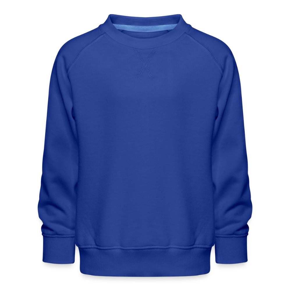 Kinderen premium sweater - koningsblauw