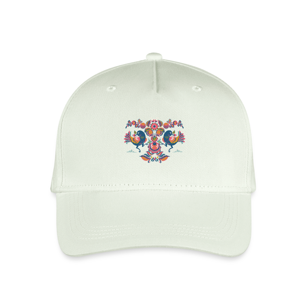 Bio kinder basecap - licht mintgroen