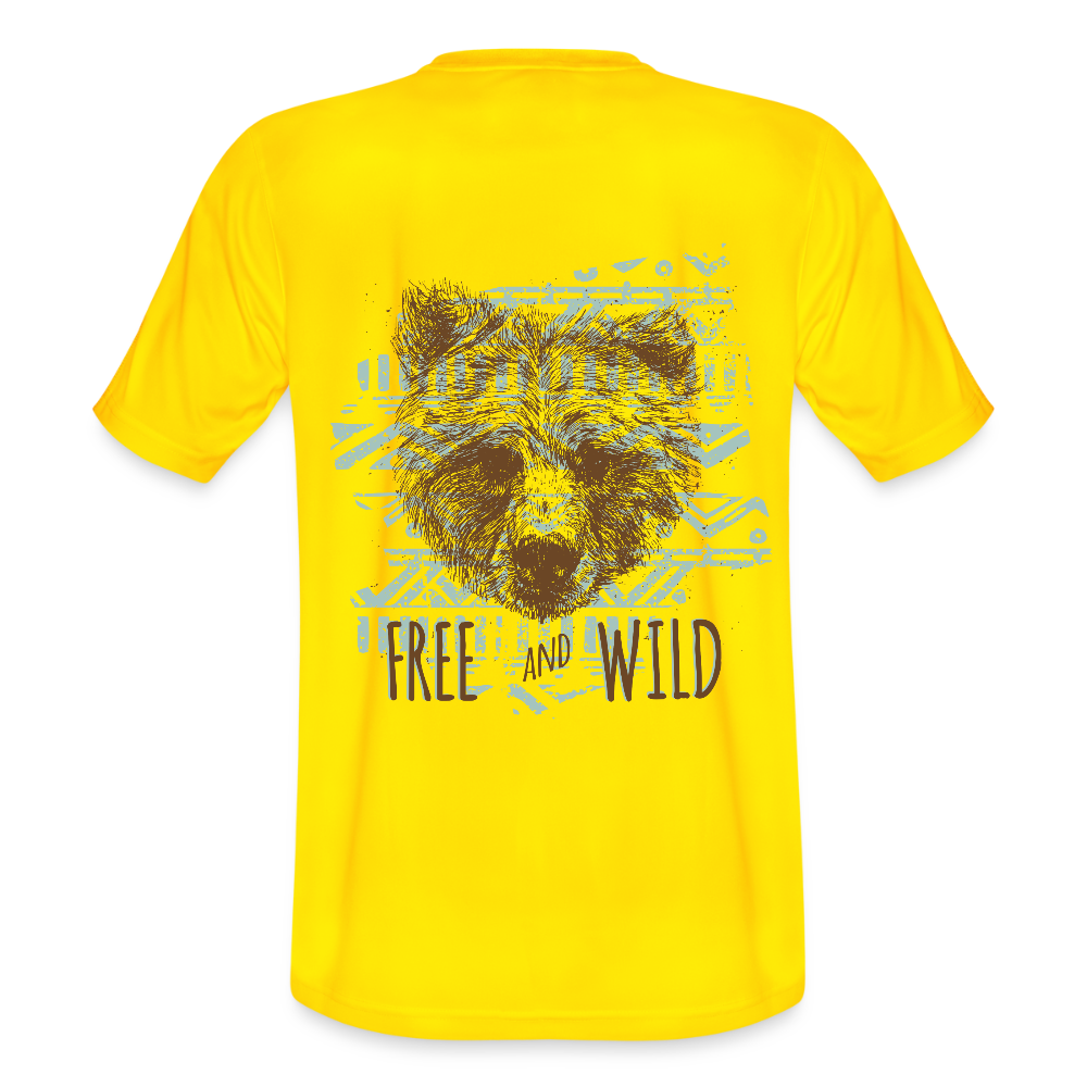 JAKO shirt met korte mouwen Team - geel