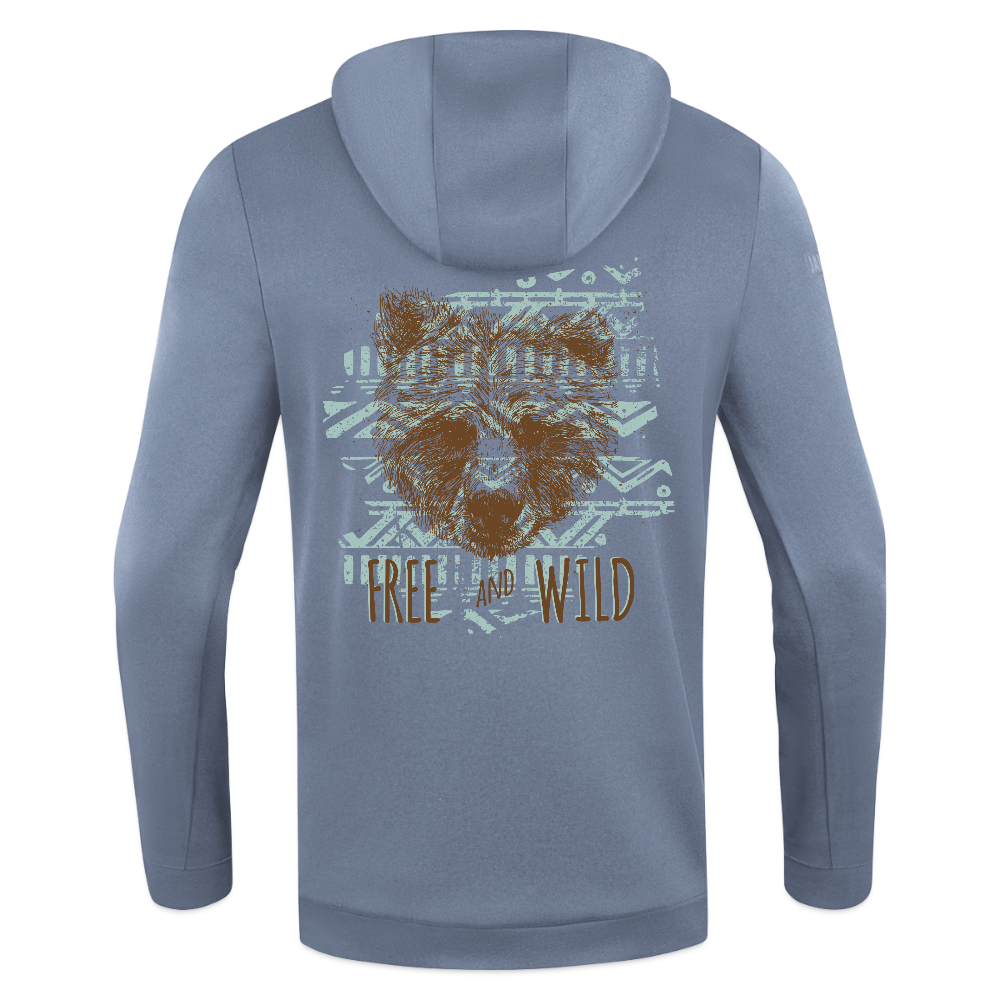 JAKO Ziphoodie Pro Casual - blauwgrijs