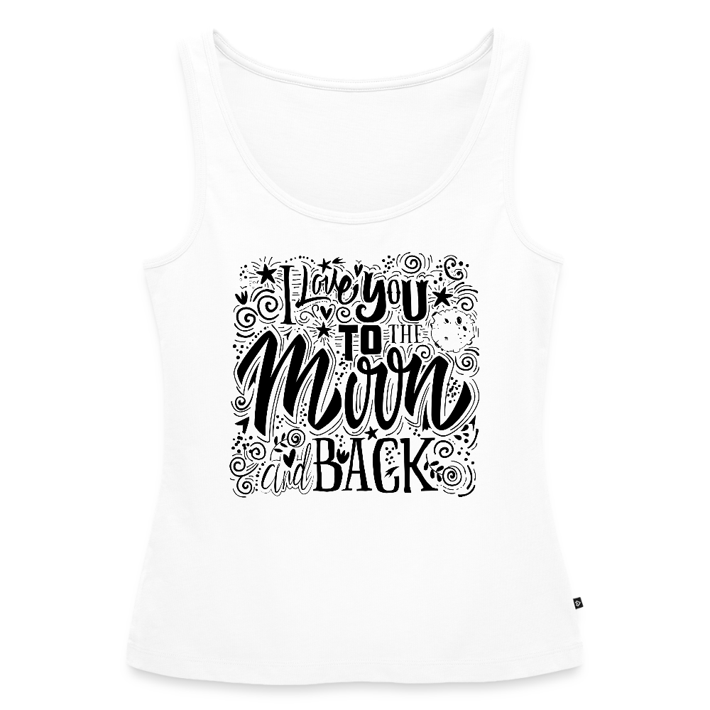 Vrouwen Premium tank top - wit