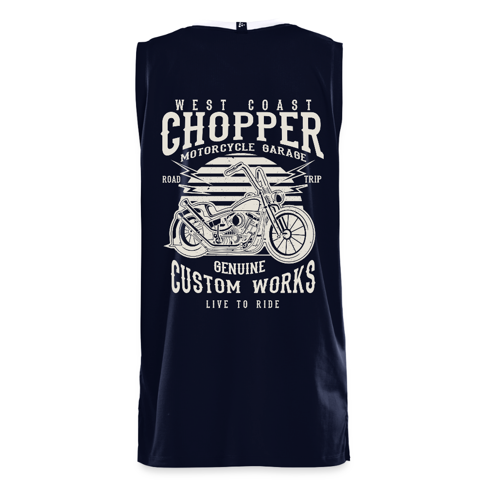 CRAFT Progress teenager basketbalshirt - navy