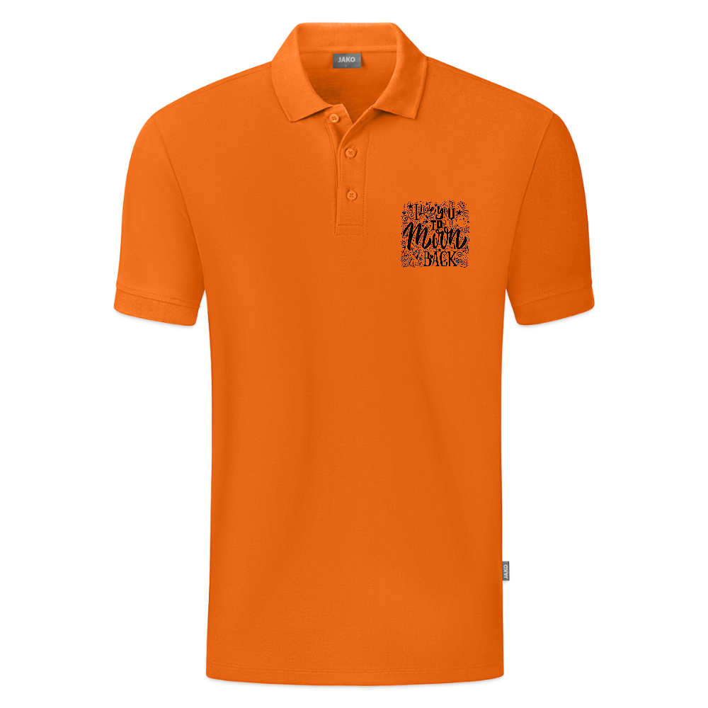 JAKO Kinderpolo Organic - neonoranje