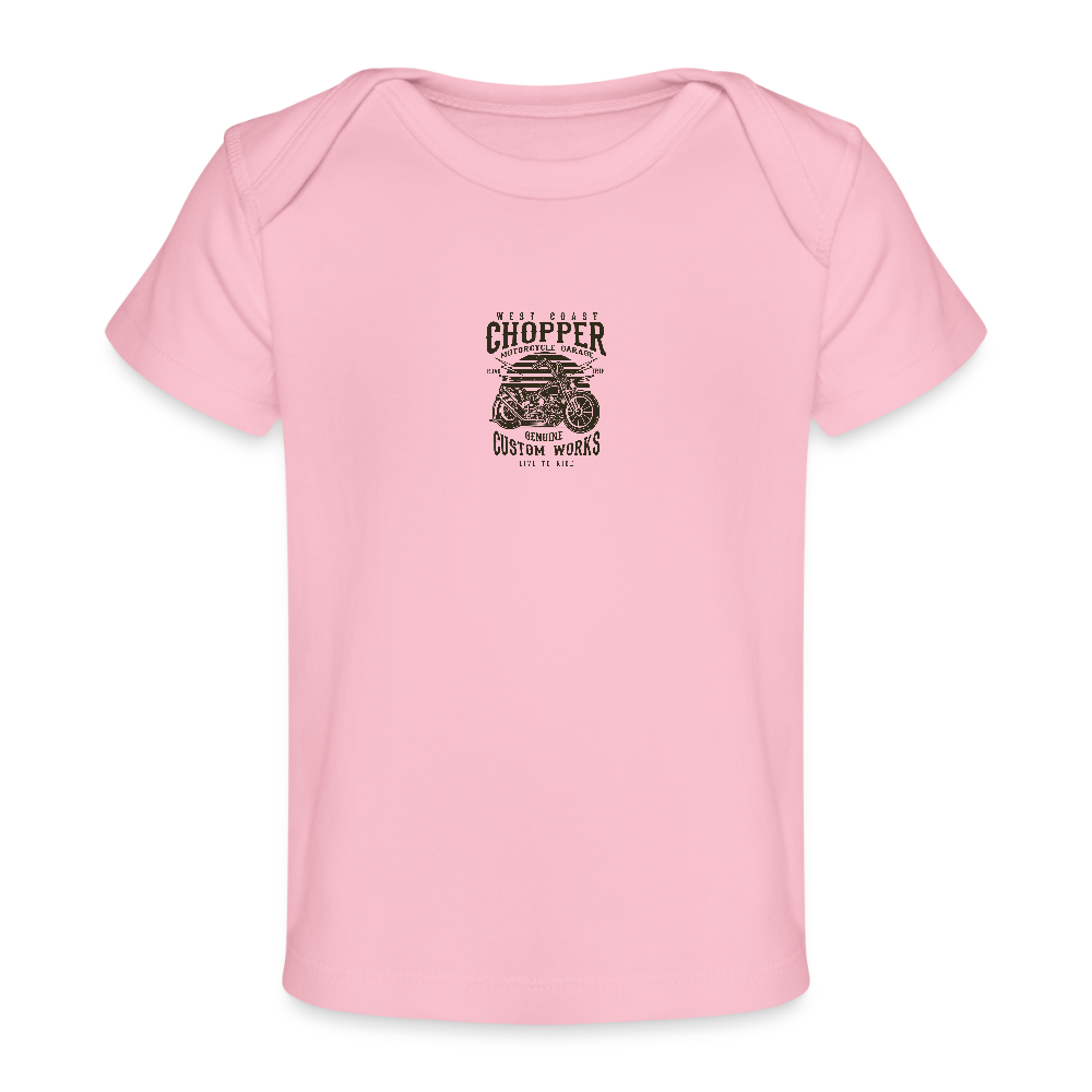 Baby bio-T-shirt - light roze