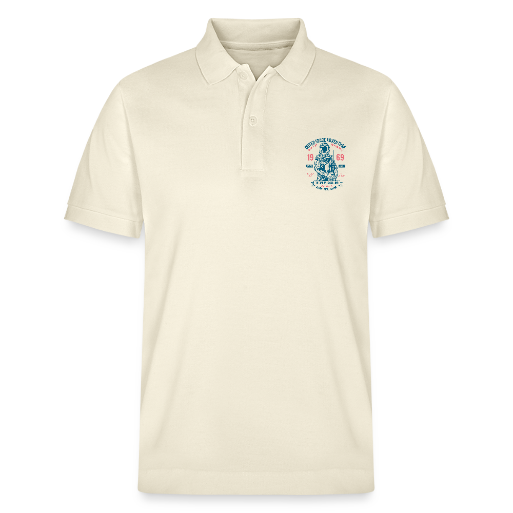 Stanley/Stella uniseks bio poloshirt PREPSTER - witgrijs