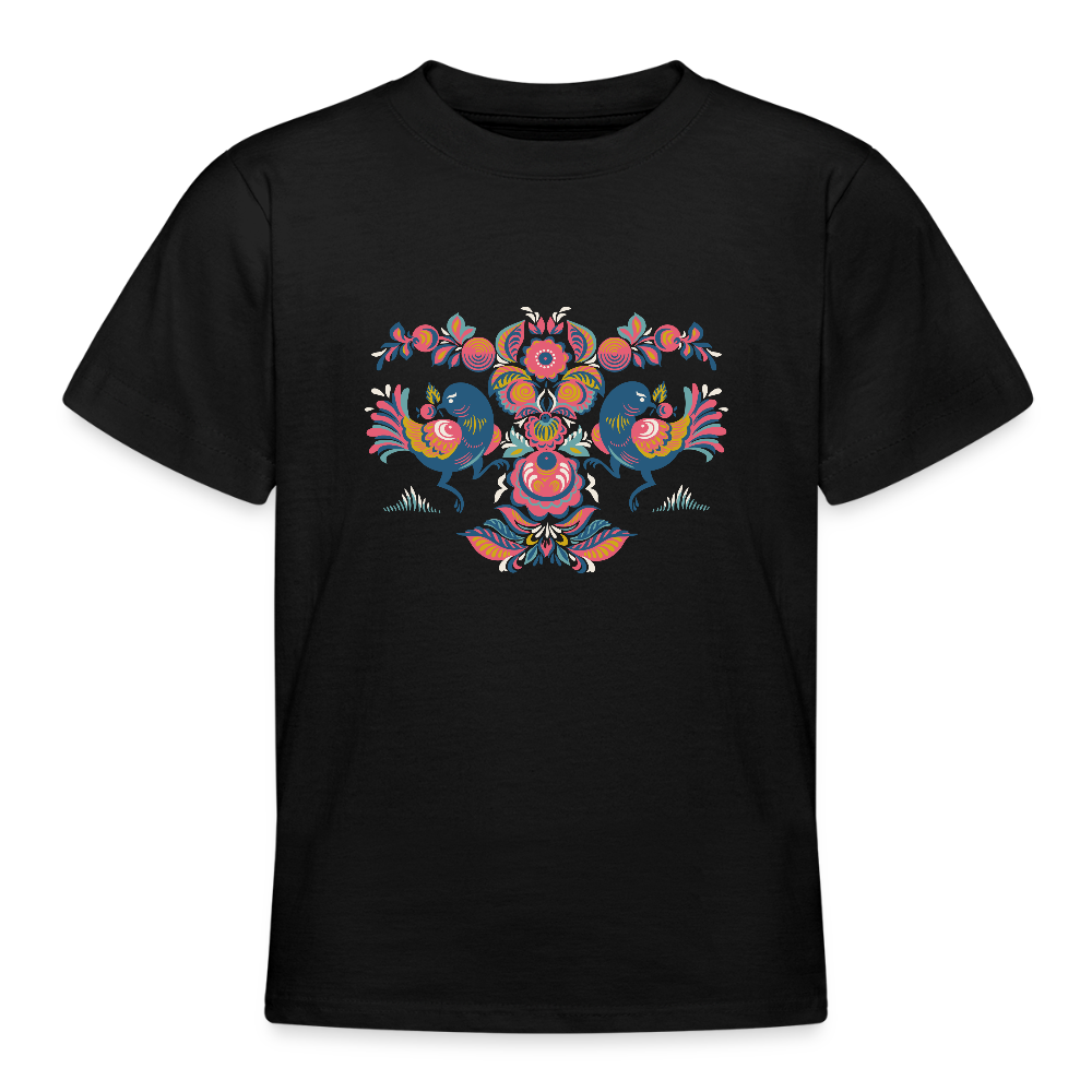 Teenager T-shirt - zwart