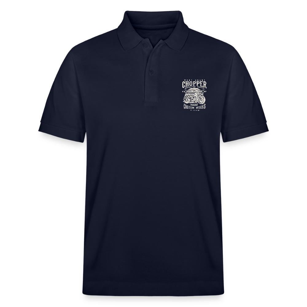 Stanley/Stella uniseks bio poloshirt PREPSTER - navy