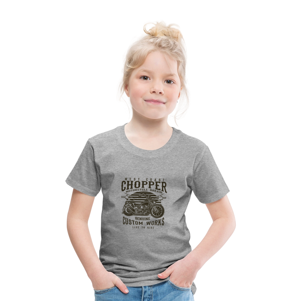 Kinderen Premium T-shirt - grijs gemêleerd