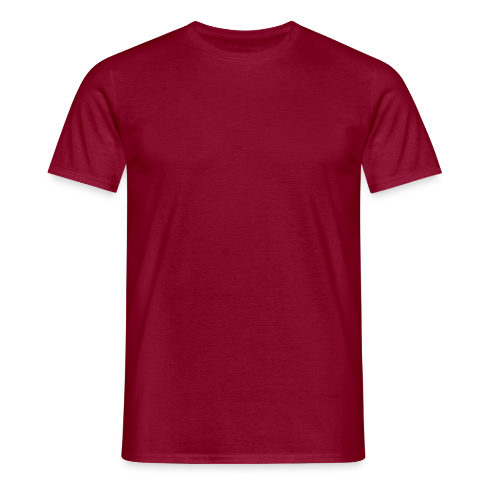 Mannen T-shirt - steenrood