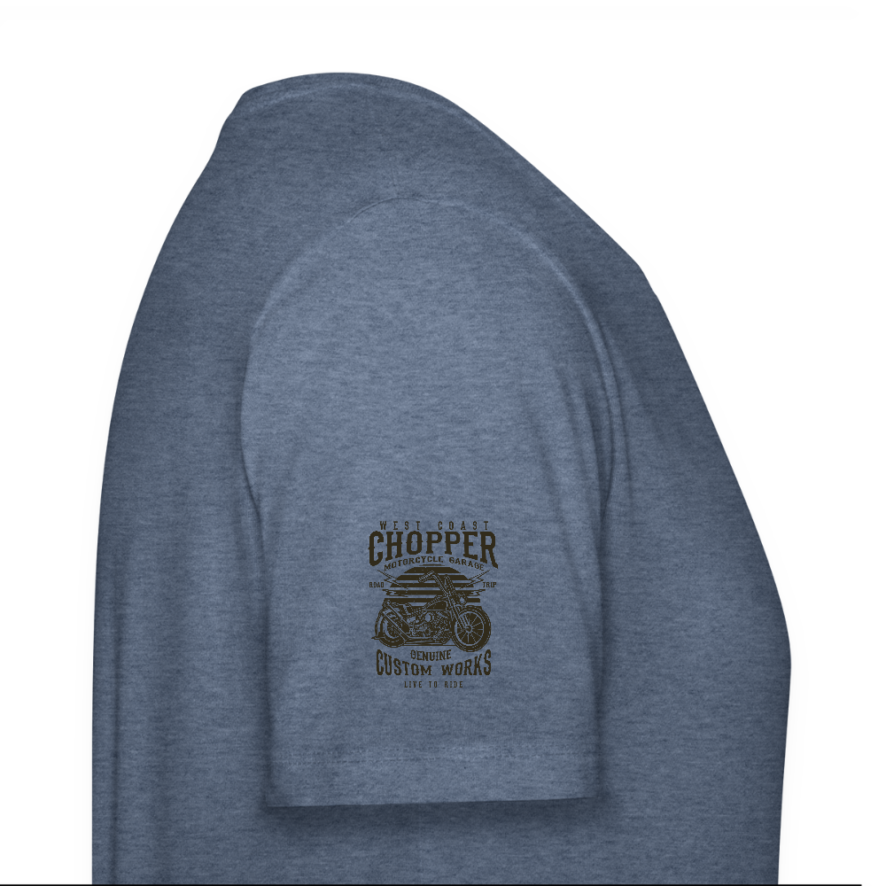 Stanley/Stella Uniseks bio-T-Shirt CREATOR - donkerblauw gemêleerd