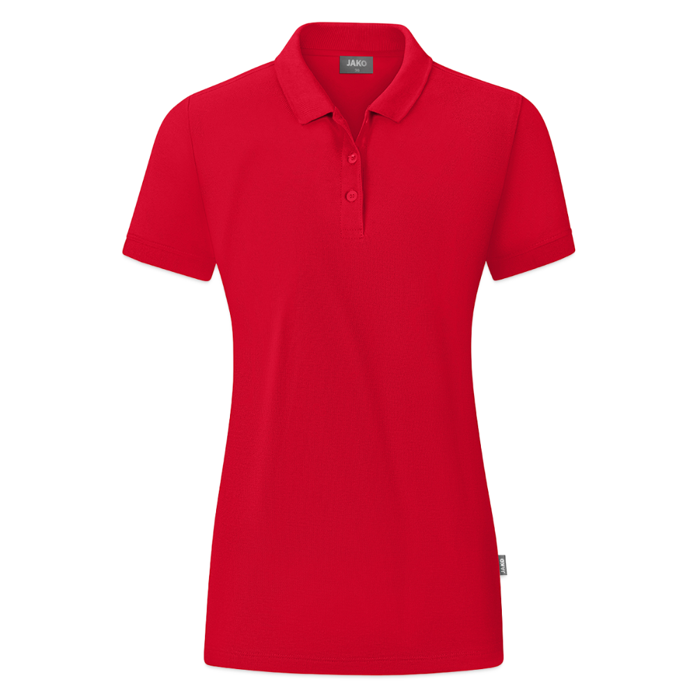JAKO Vrouwen polo Organic - rood