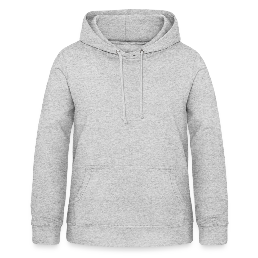Vrouwen hoodie - lichtgrijs gemêleerd