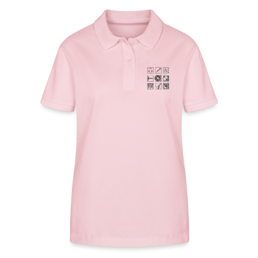 Stanley/Stella Vrouwen bio poloshirt ELLISER - lichtroze
