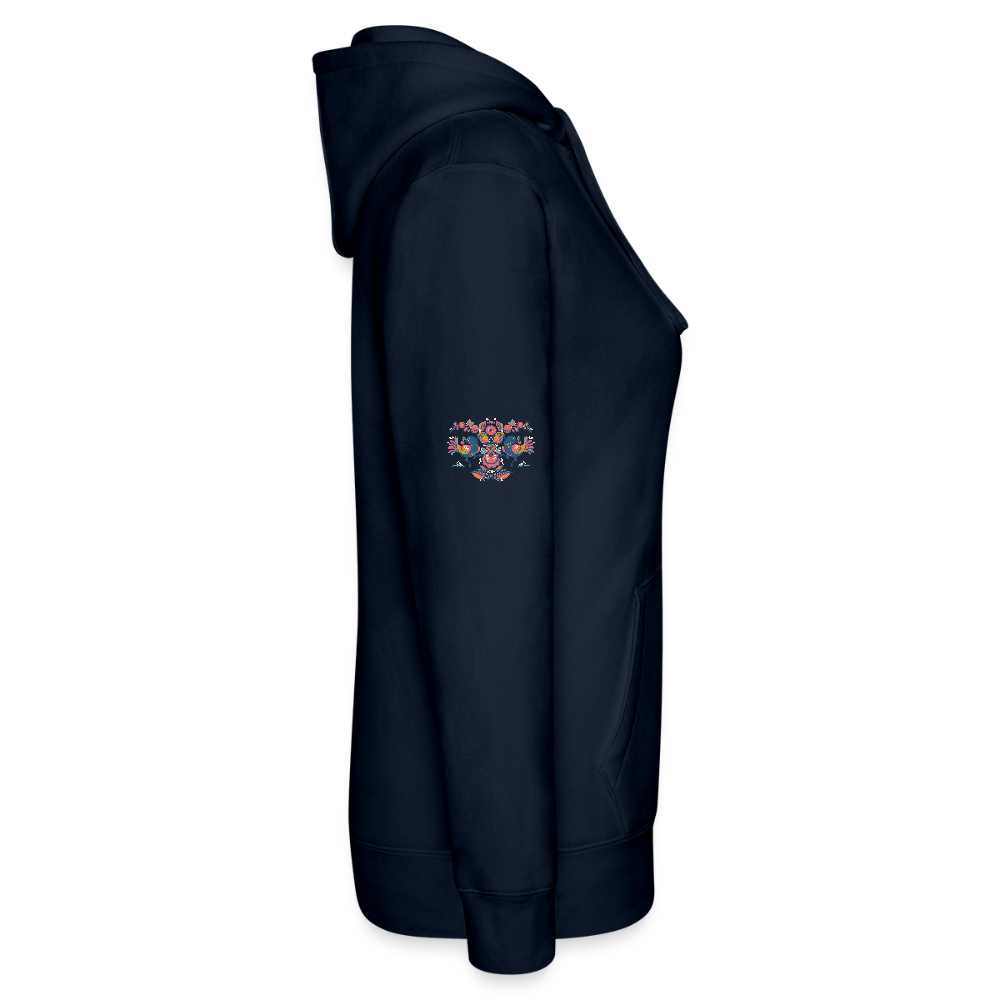 Vrouwenhoodie van Russell - navy