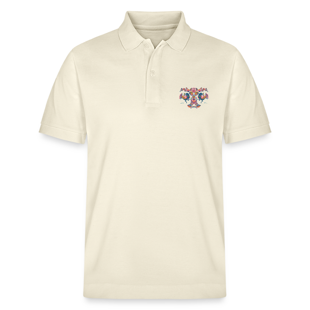 Stanley/Stella uniseks bio poloshirt PREPSTER - witgrijs
