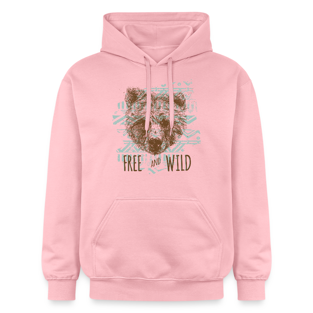 Gildan uniseks Softstyle® Midweight hoodie - light roze