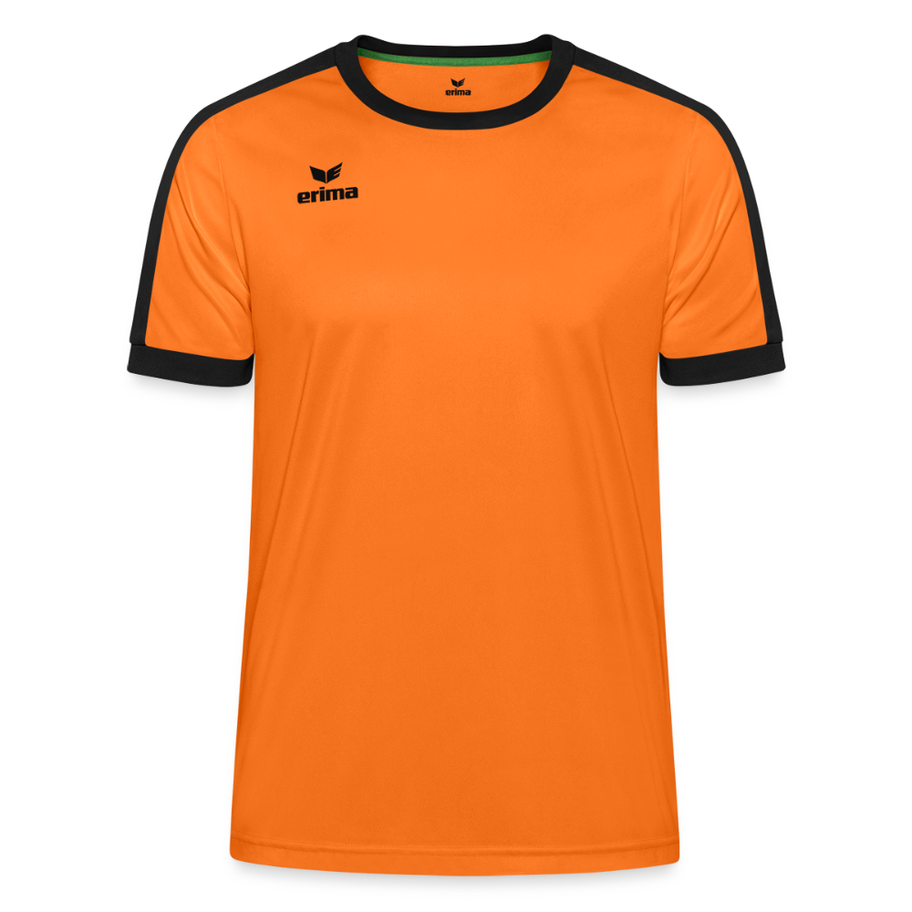 Erima Uniseks Retro Star shirt - oranje/zwart