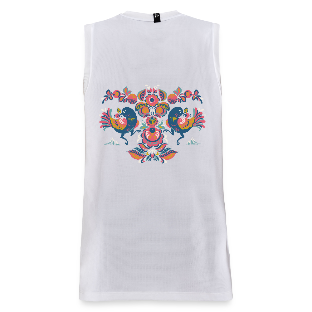 CRAFT Progress kinder-basketbalshirt - wit