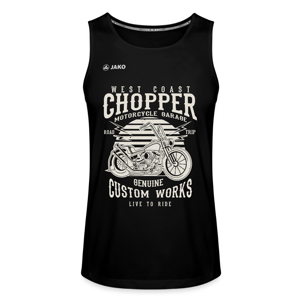 JAKO Mannen tanktop Run 2.0 - zwart