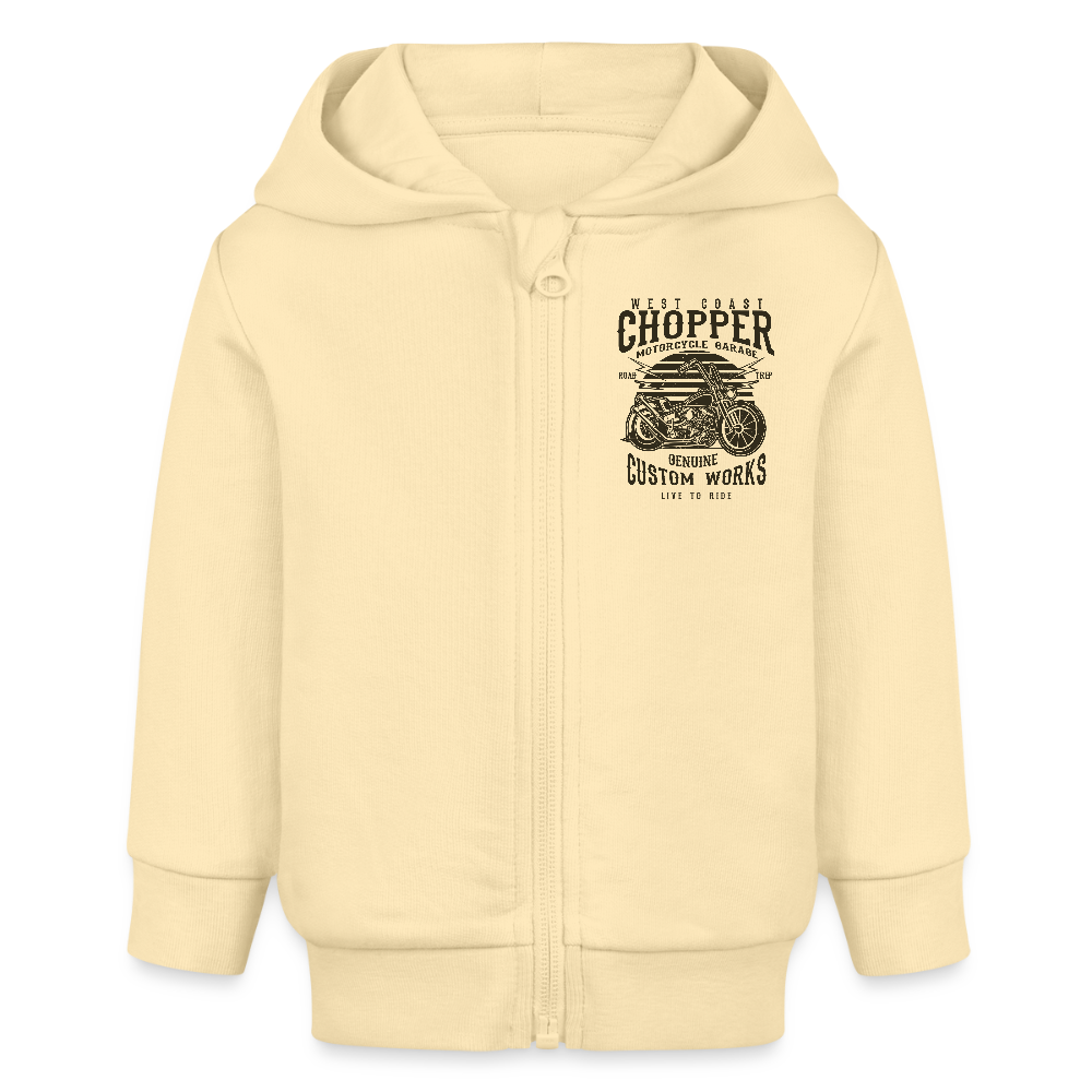 Stanley/Stella Bio zip-hoodie BABY CONNECTOR - crème