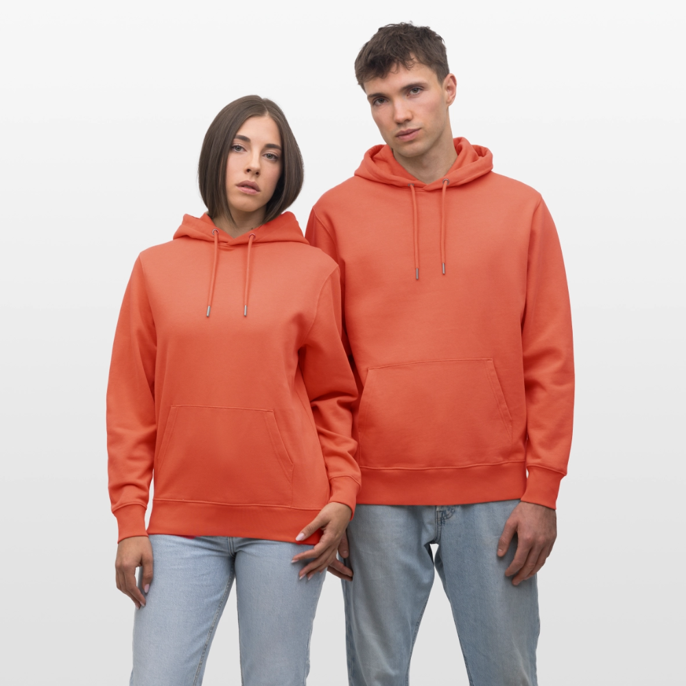 Stanley/Stella Uniseks bio-hoodie CRUISER - lichtrood