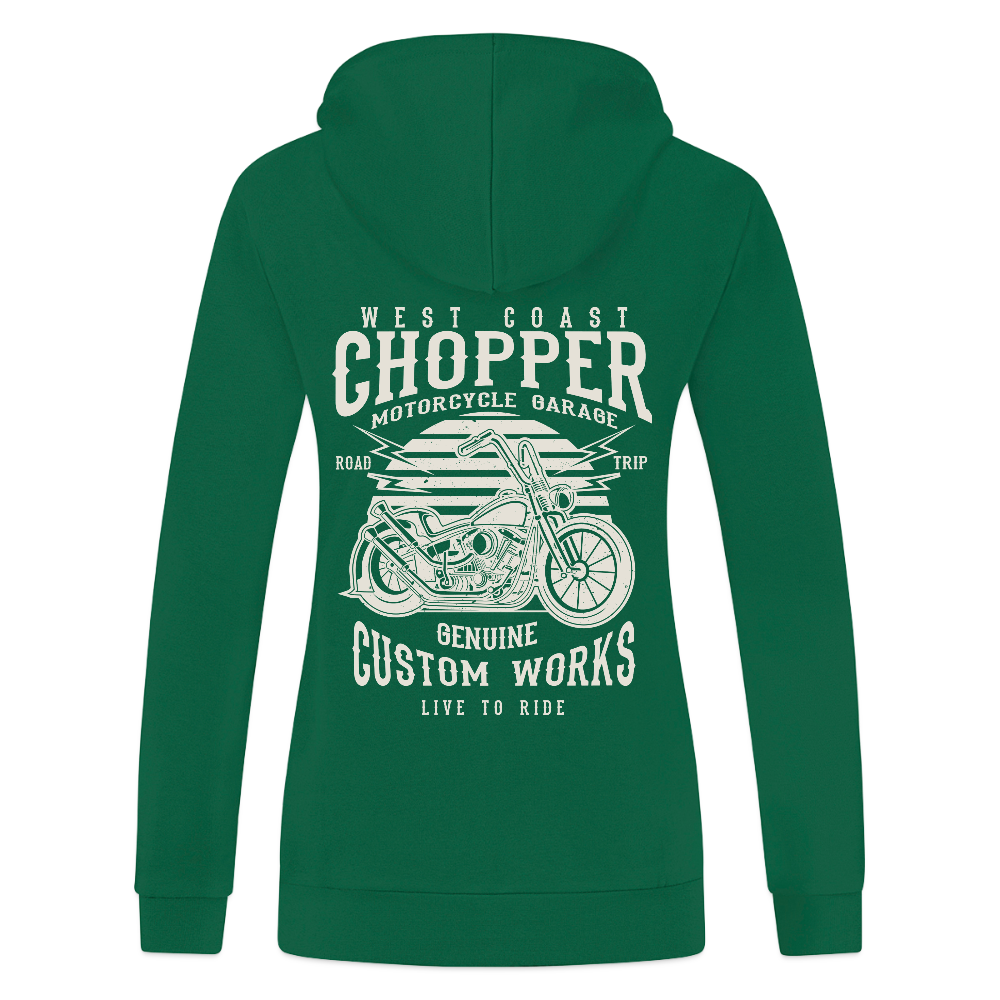 JAKO Vrouwen ziphoodie Organic - kelly groen