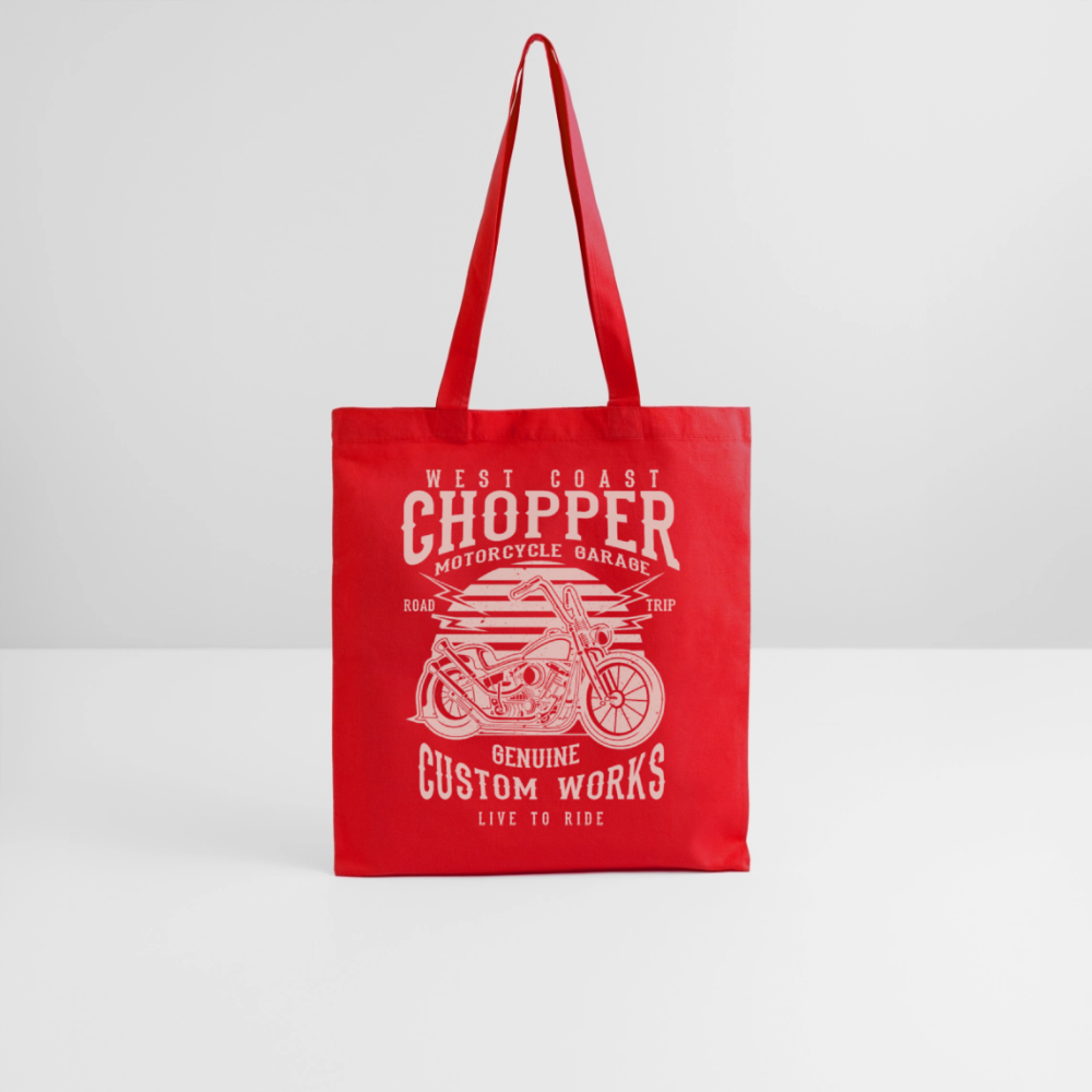 Tas van stof - rood