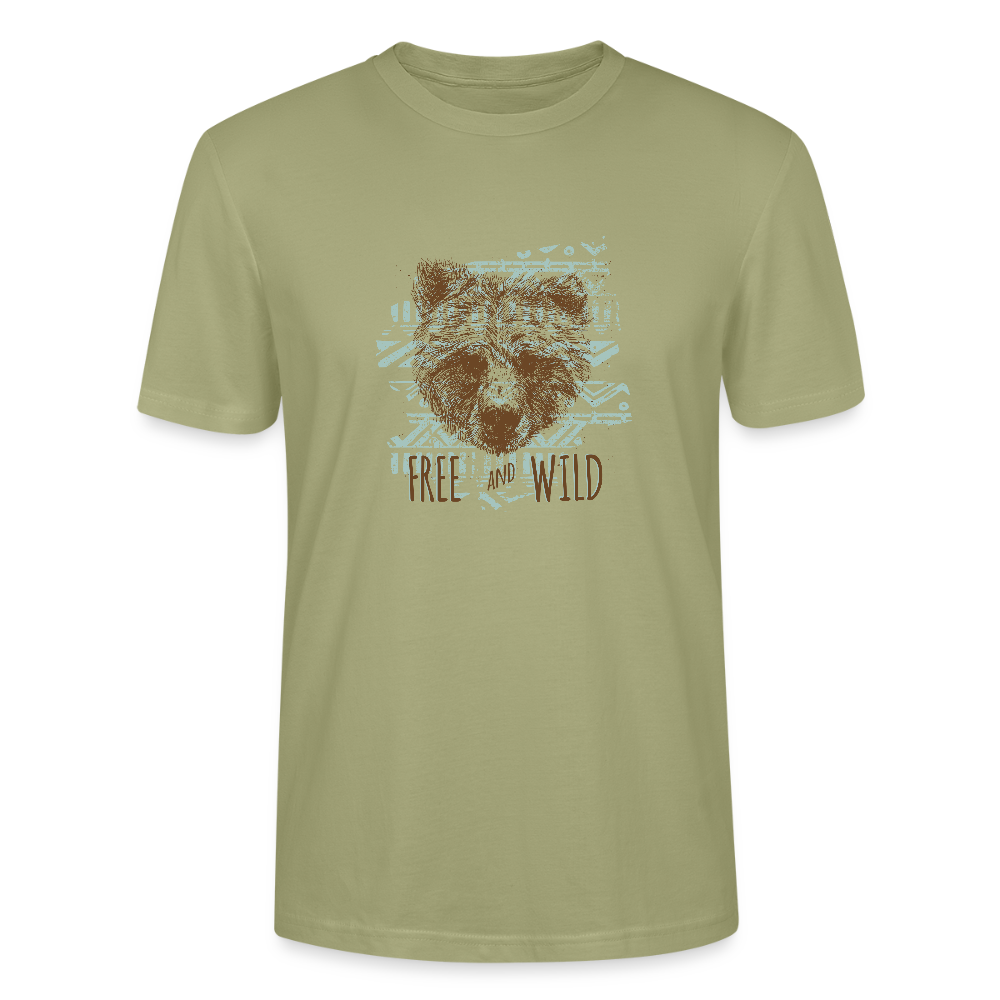 Stanley/Stella Uniseks T-shirt CRAFTER - nevelgroen