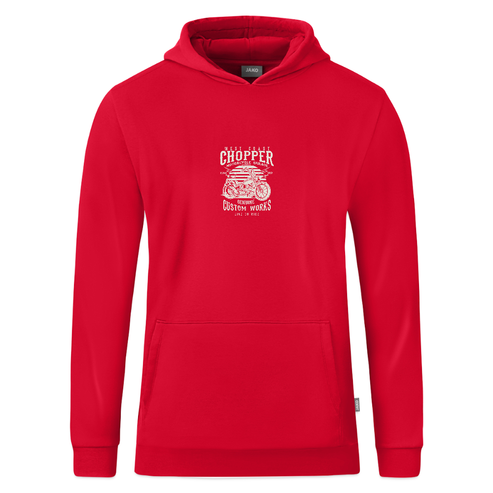 JAKO Kinderhoodie Organic - rood