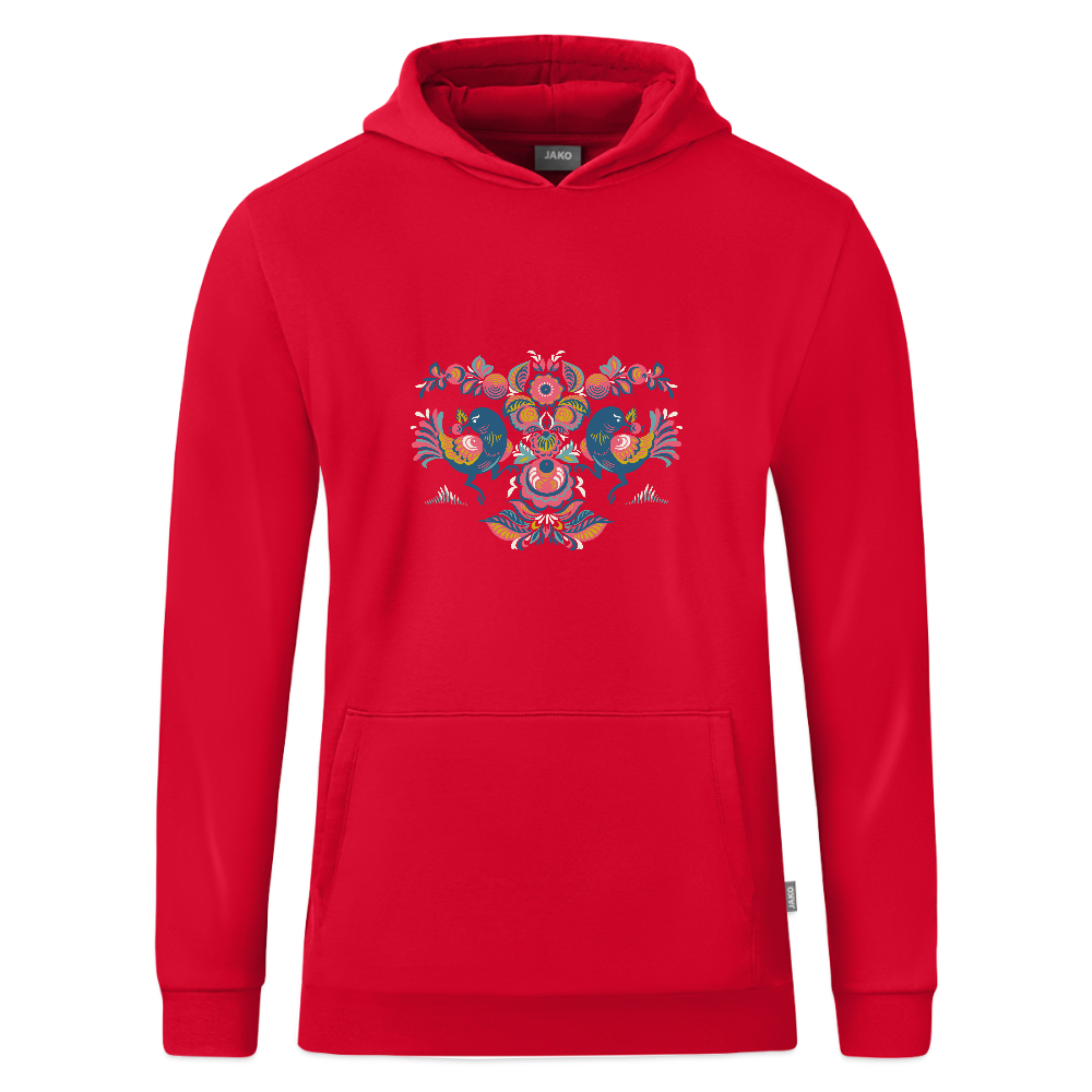 JAKO Kinderhoodie Organic - rood