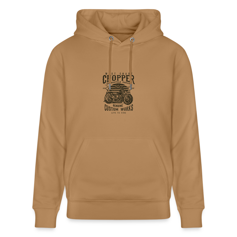 Stanley/Stella Uniseks bio-hoodie CRUISER - karamel