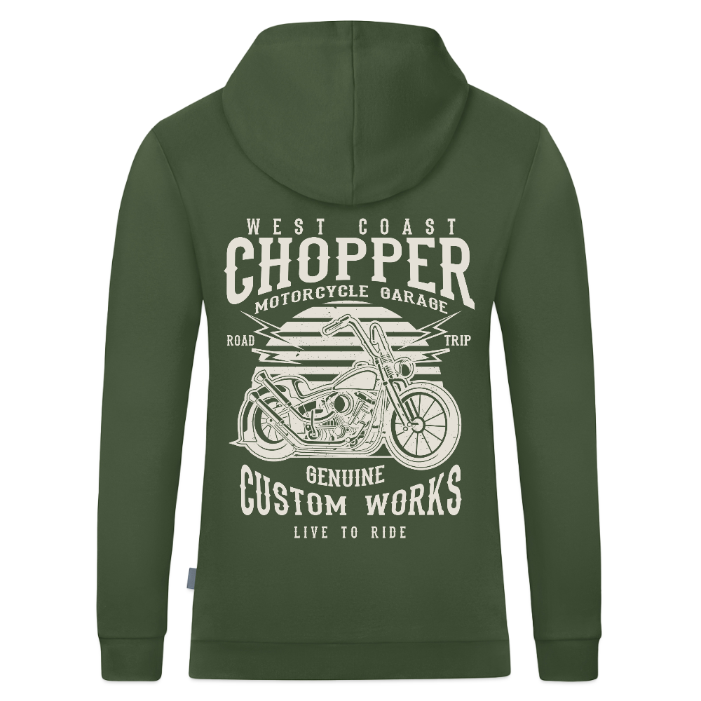 JAKO Kinderhoodie Organic - dennengroen