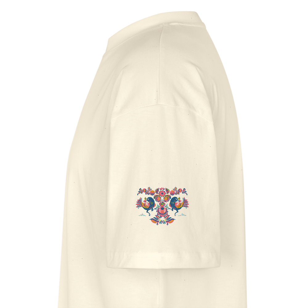 Stanley/Stella Uniseks oversized bio T-shirt Blaster - witgrijs