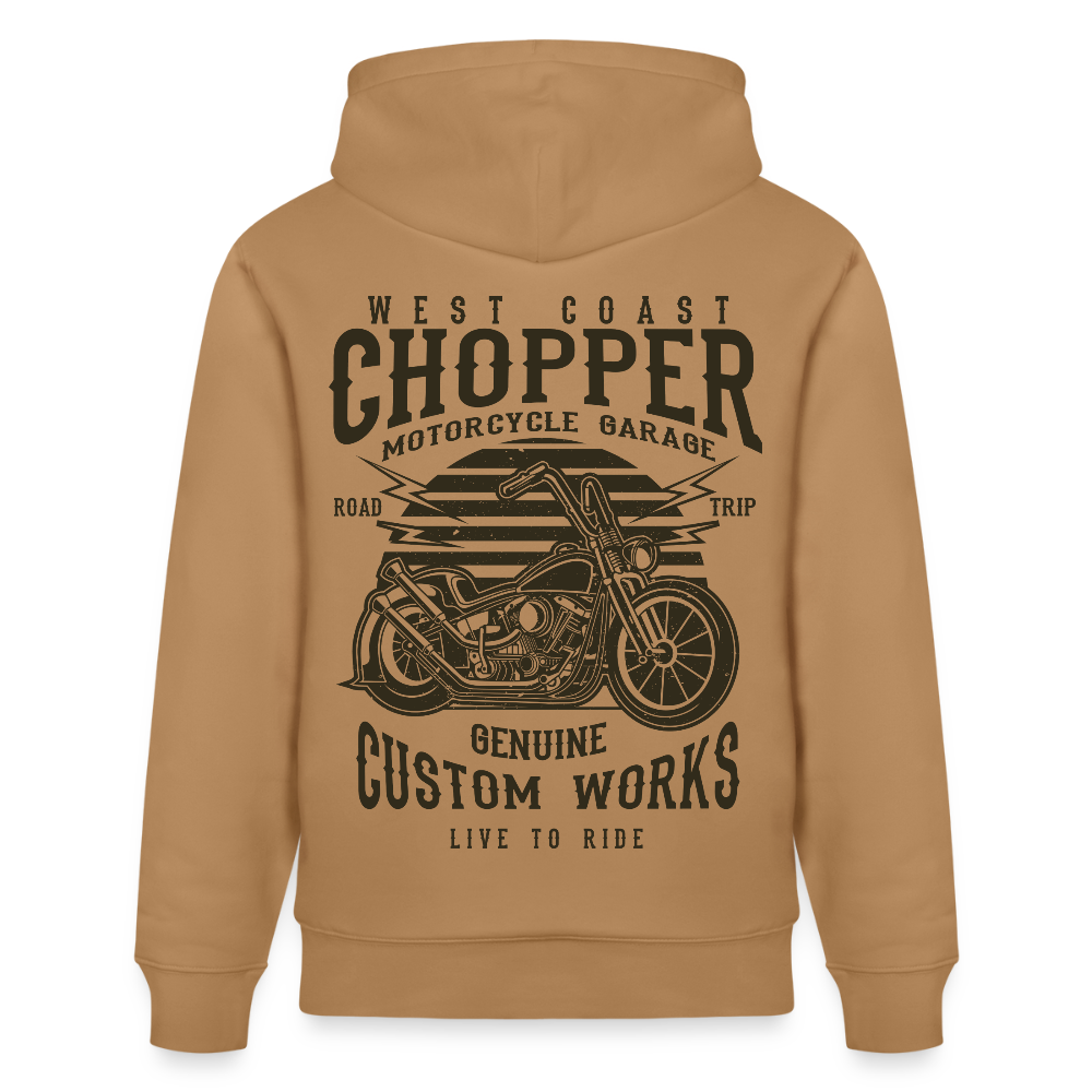 Stanley/Stella Uniseks bio-hoodie CRUISER - karamel