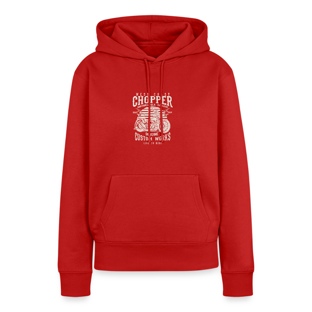 Vrouwen Premium hoodie - rood