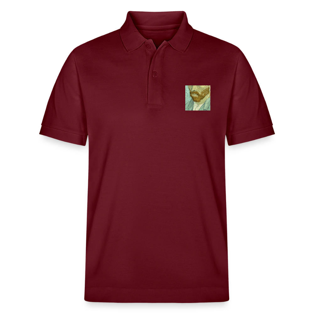 Stanley/Stella uniseks bio poloshirt PREPSTER - bourgognerood