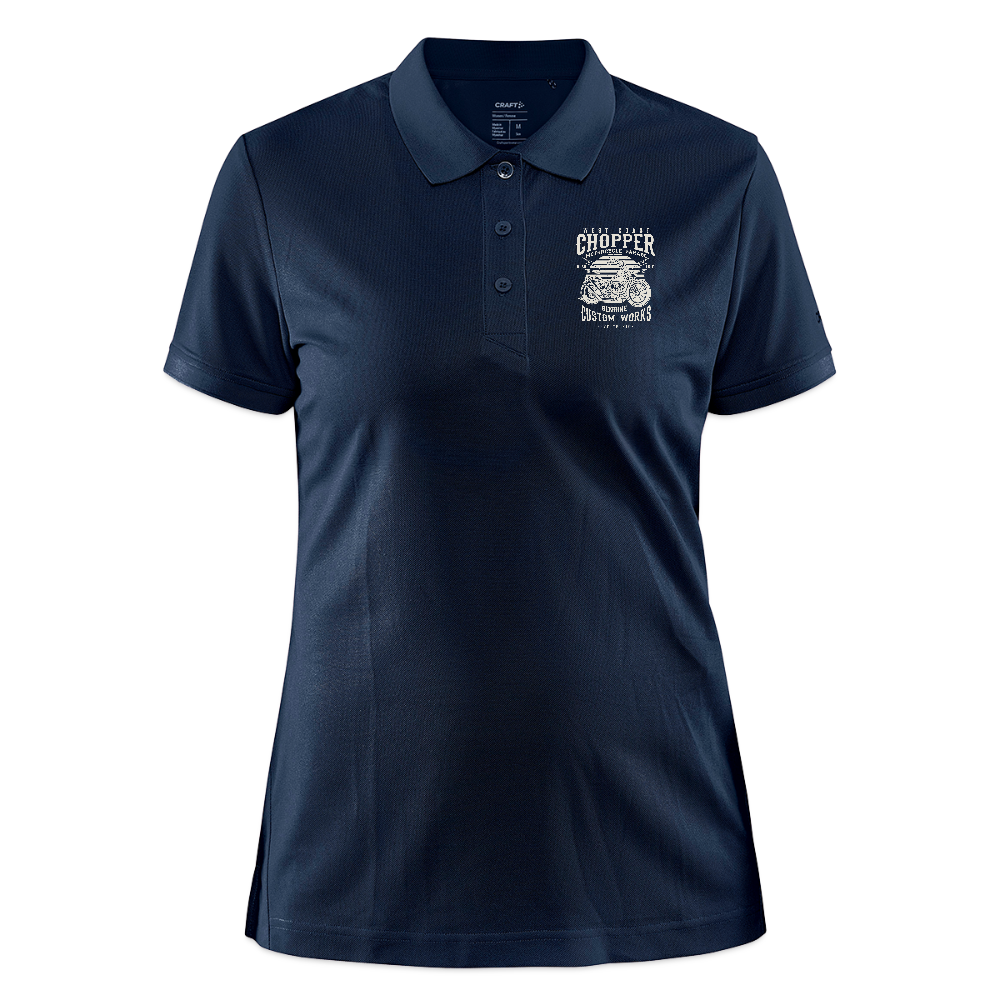 CRAFT Core Unify damespolo - dark navy