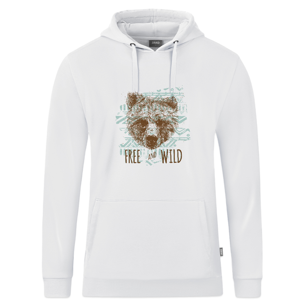 JAKO Hoodie Organic - wit