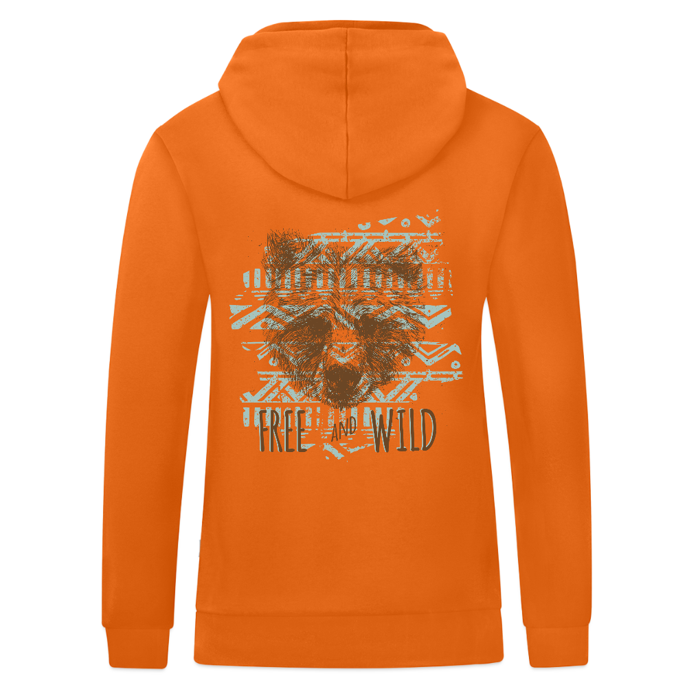 JAKO Ziphoodie Organic - neonoranje