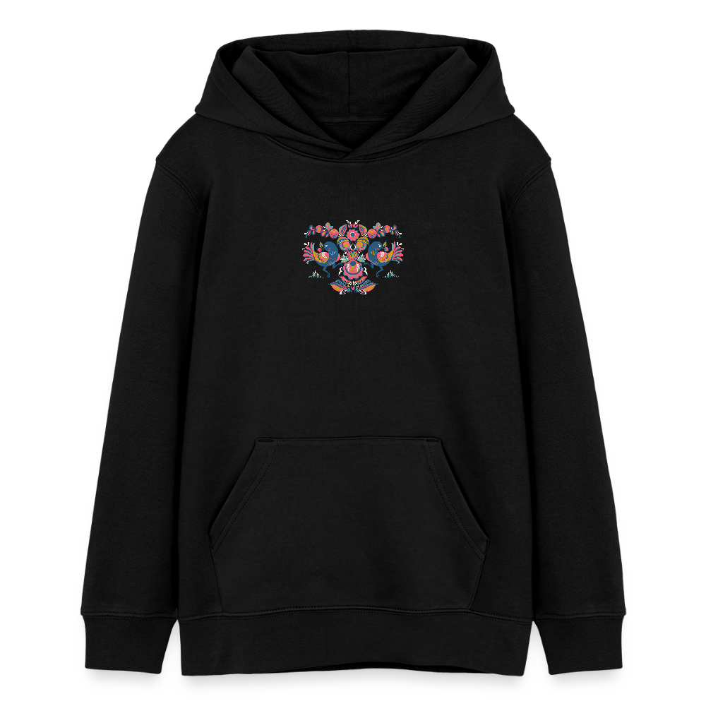 Stanley/Stella Tiener bio-hoodie Mini Cruiser - zwart