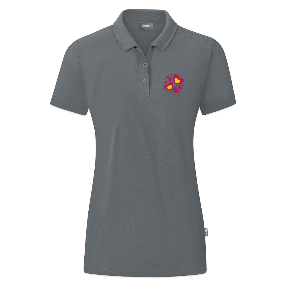 JAKO Vrouwen polo Organic - grijs