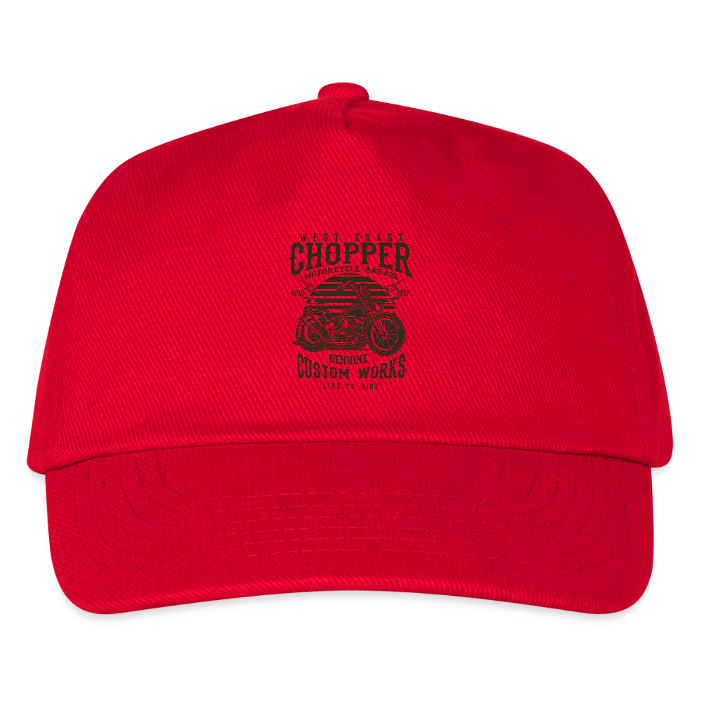 Kinder basecap - rood
