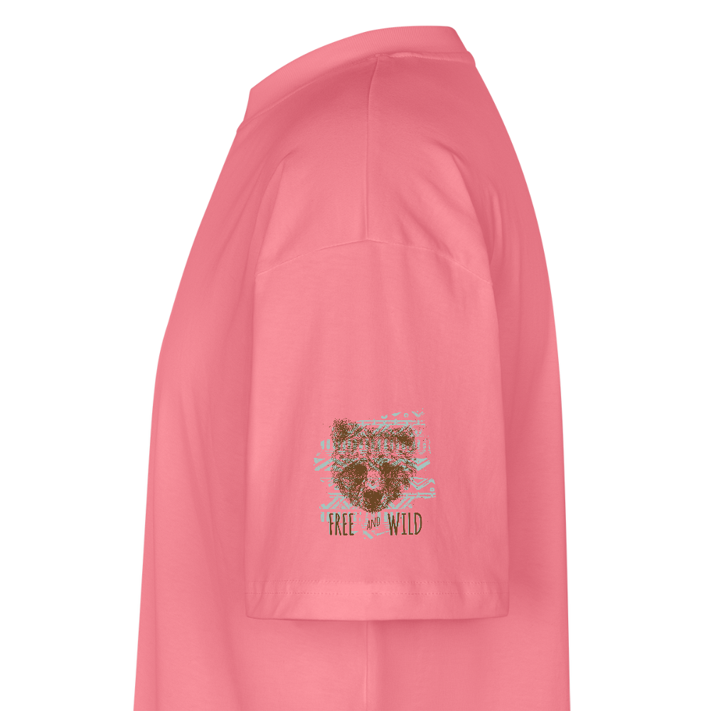 Stanley/Stella Uniseks oversized bio T-shirt Blaster - roze