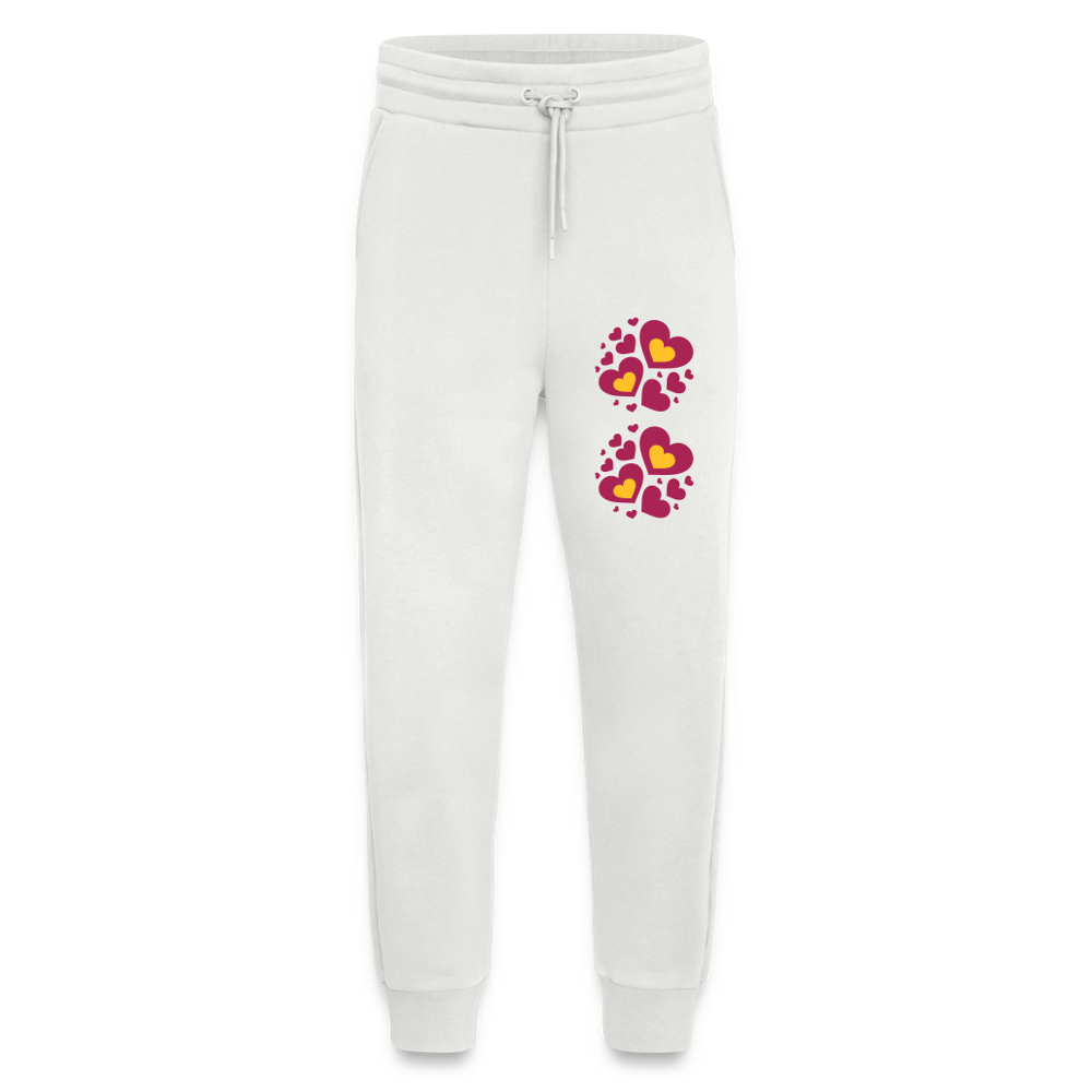 Organic relaxed joggingbroek made in EU - OFF WHITE