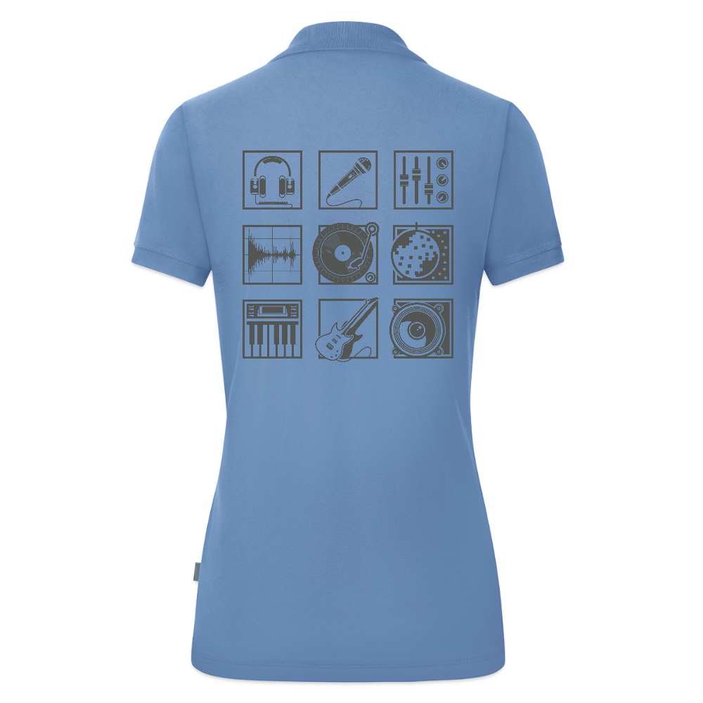 JAKO Vrouwen polo Organic - sky
